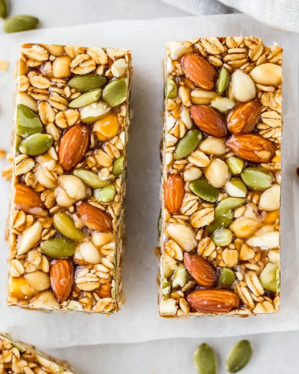 Easy Keto Granola Bars recipe photo