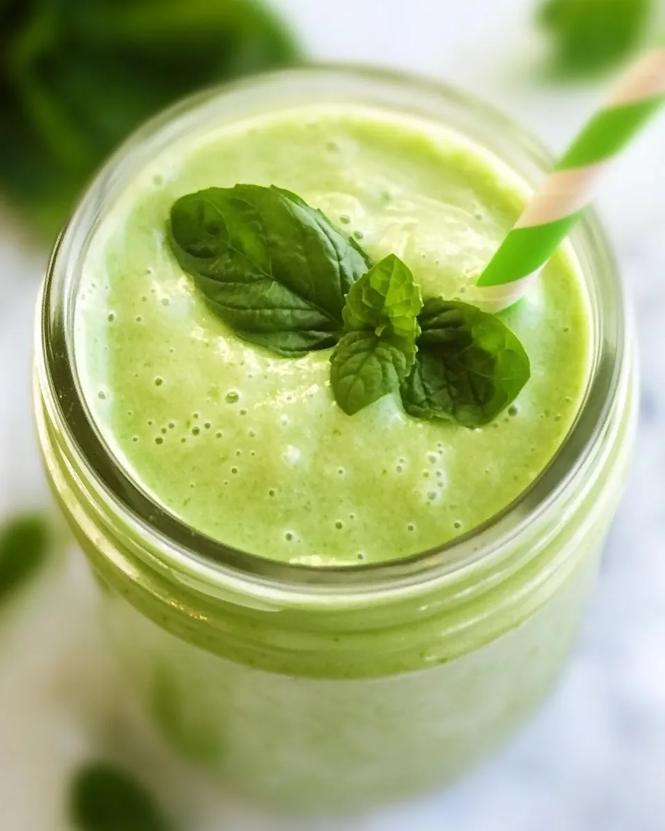 Delicious Keto Green Smoothie image