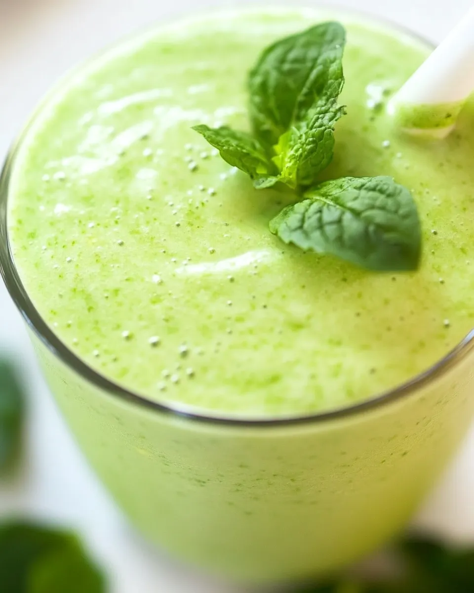 Quick Keto Green Smoothie recipe photo