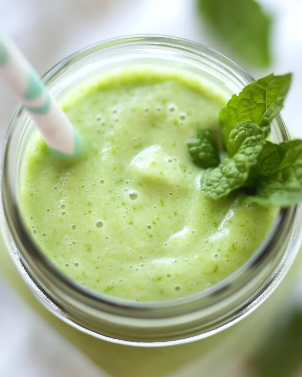 Healthy Keto Green Smoothie dish photo