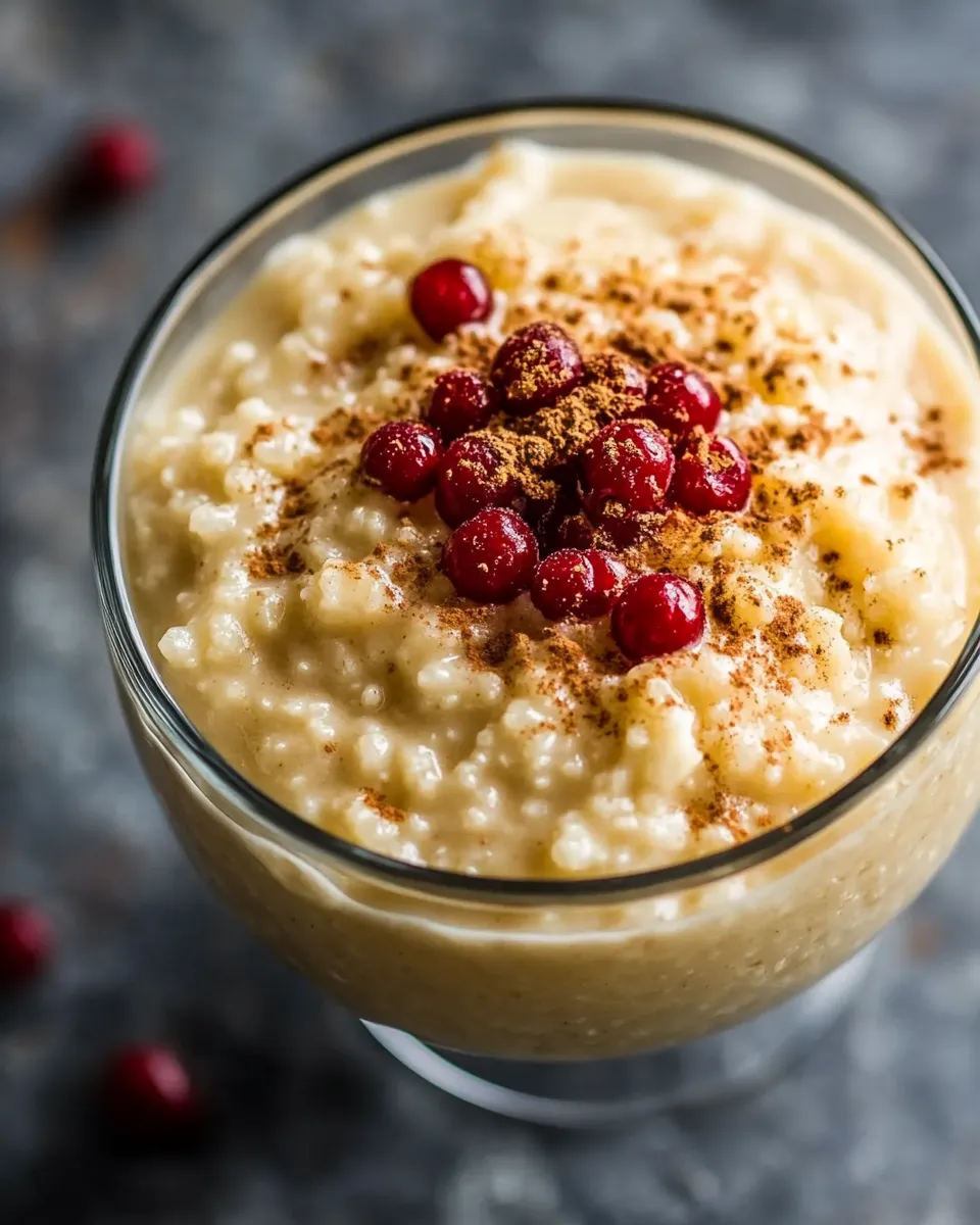 Easy Keto Rice Pudding (Cauliflower, Low Carb) recipe photo
