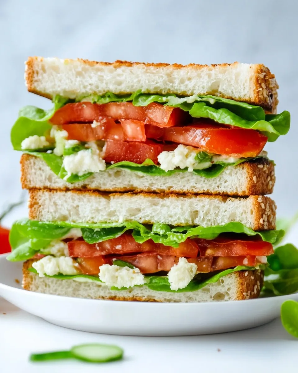 Delicious Keto Sandwich shot