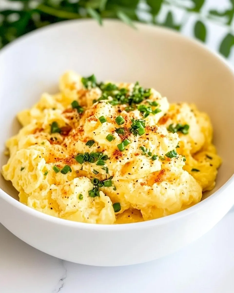 Easy Keto Scrambled Eggs photo