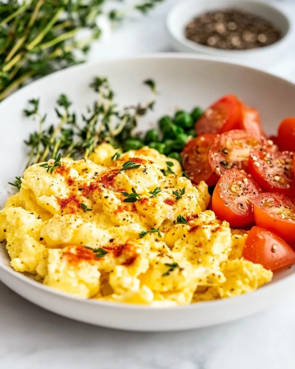 Delicious Keto Scrambled Eggs image
