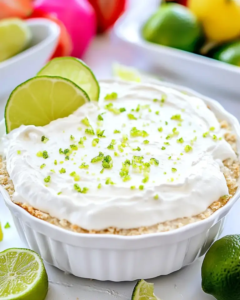 Homemade Key Lime Pie Fruit Dip photo