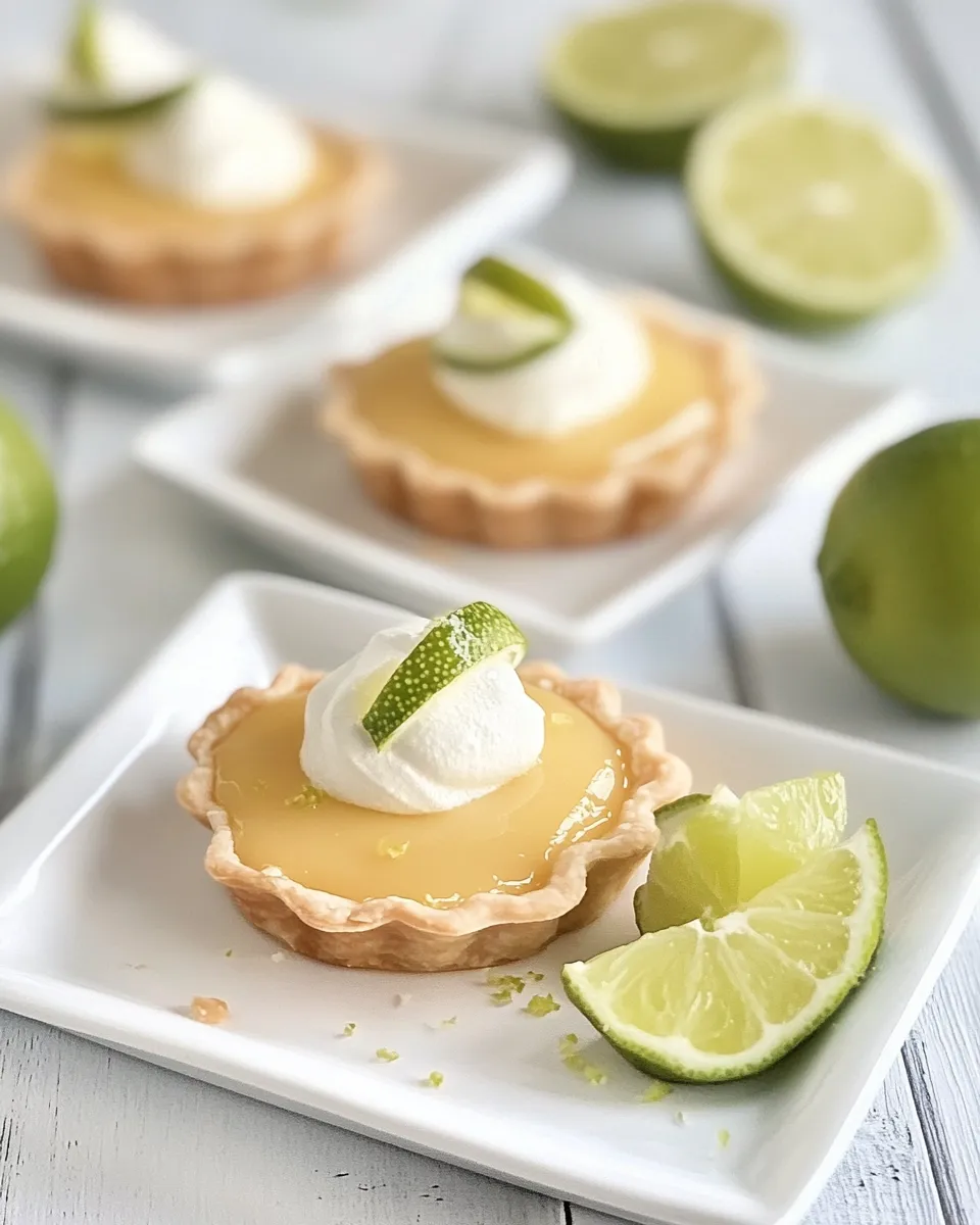 Homemade Key Lime Tartlets photo