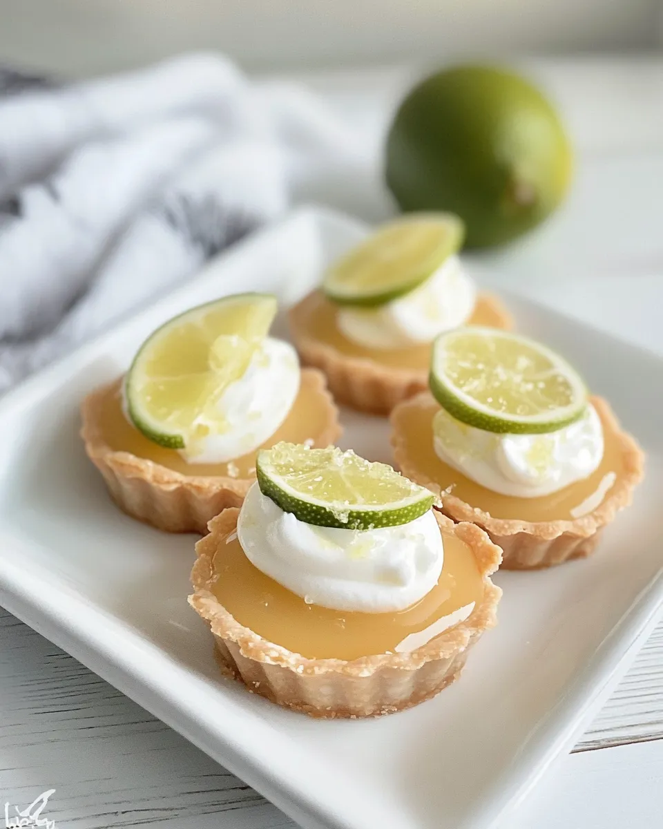 Classic Key Lime Tartlets image
