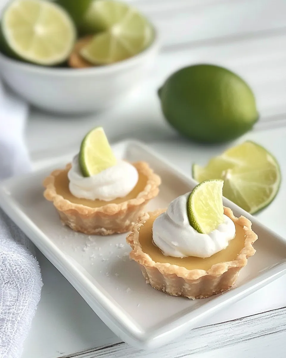 Easy Key Lime Tartlets recipe photo