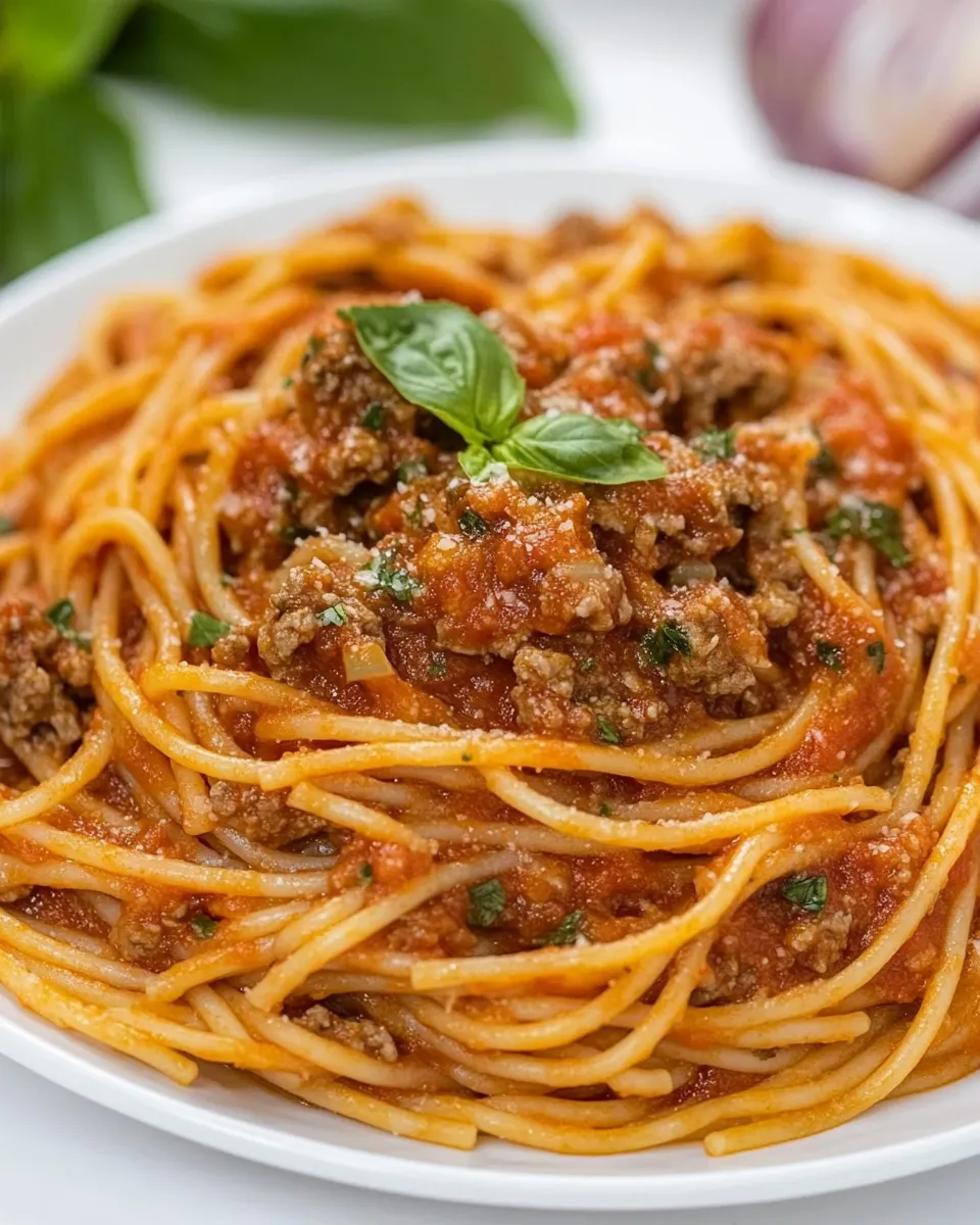 Easy Kid-Friendly Spaghetti photo