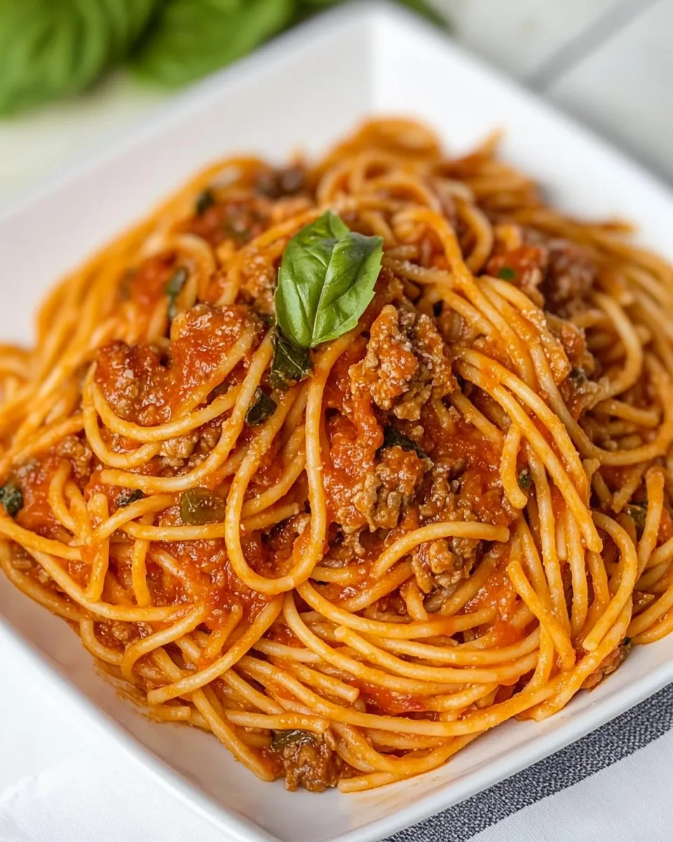 Classic Kid-Friendly Spaghetti dish photo