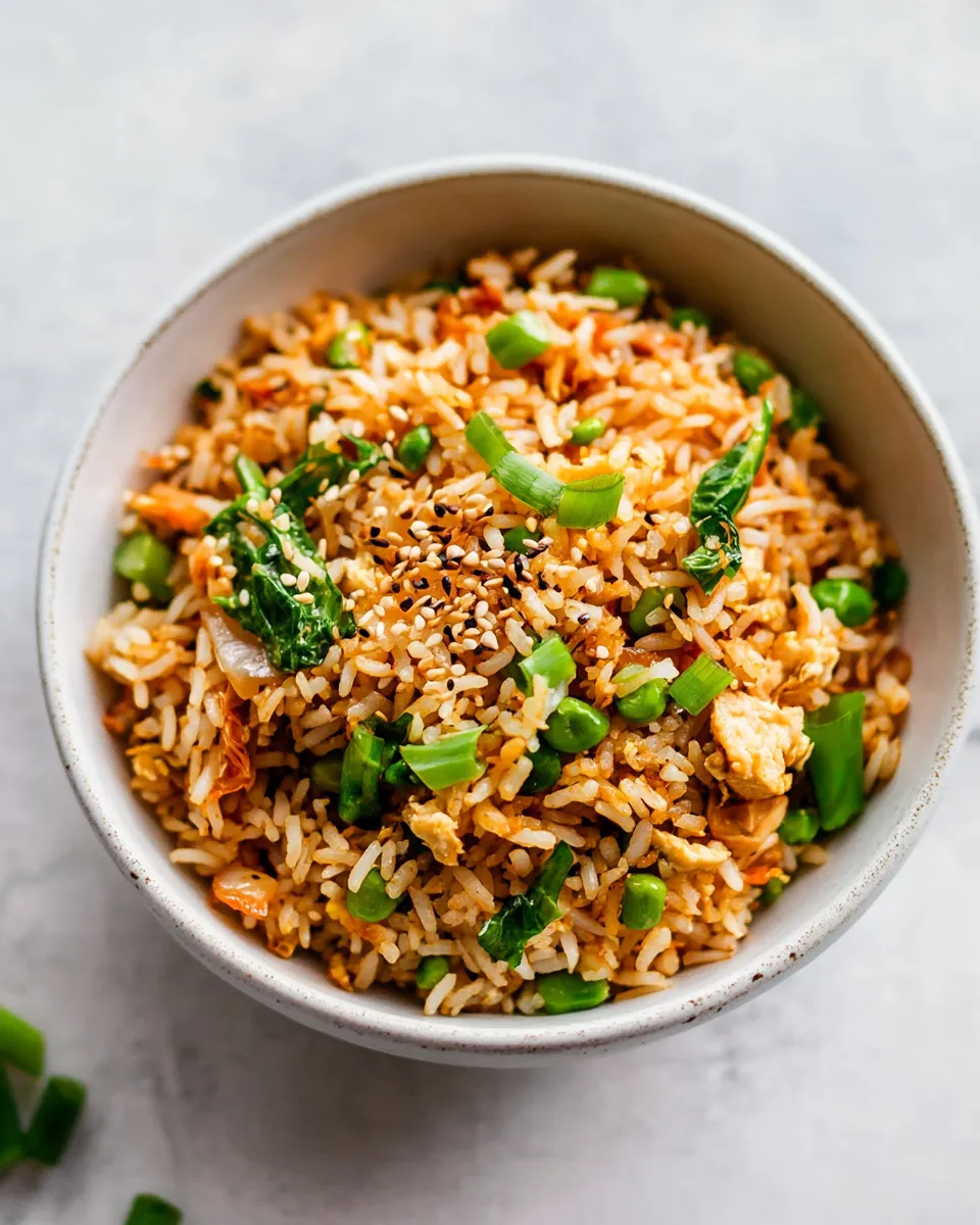 Homemade Kimchi Fried Rice photo