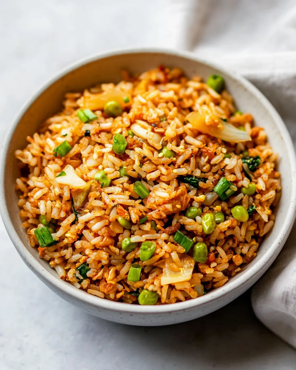 Easy Kimchi Fried Rice recipe photo
