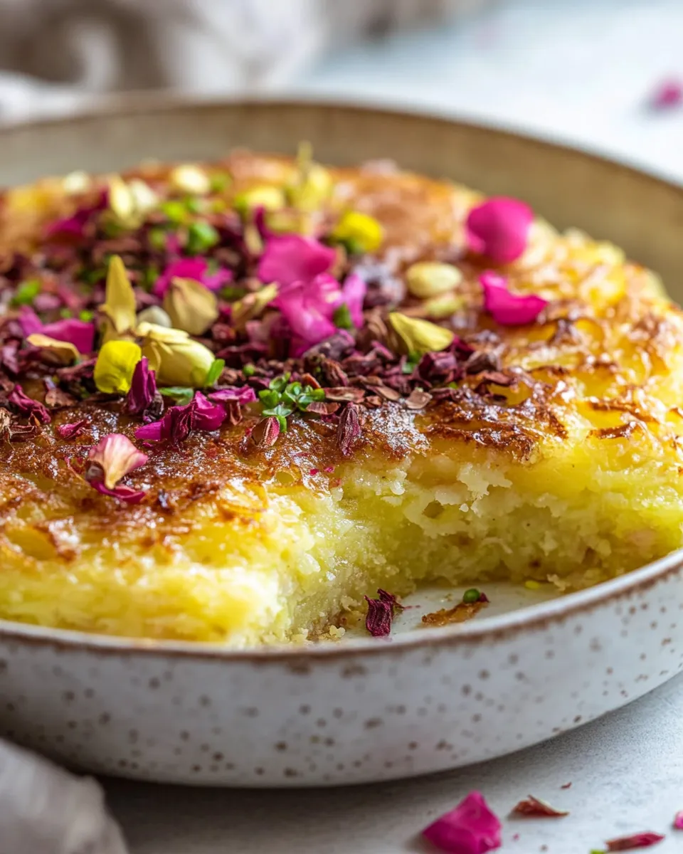 Classic Knafeh dish photo