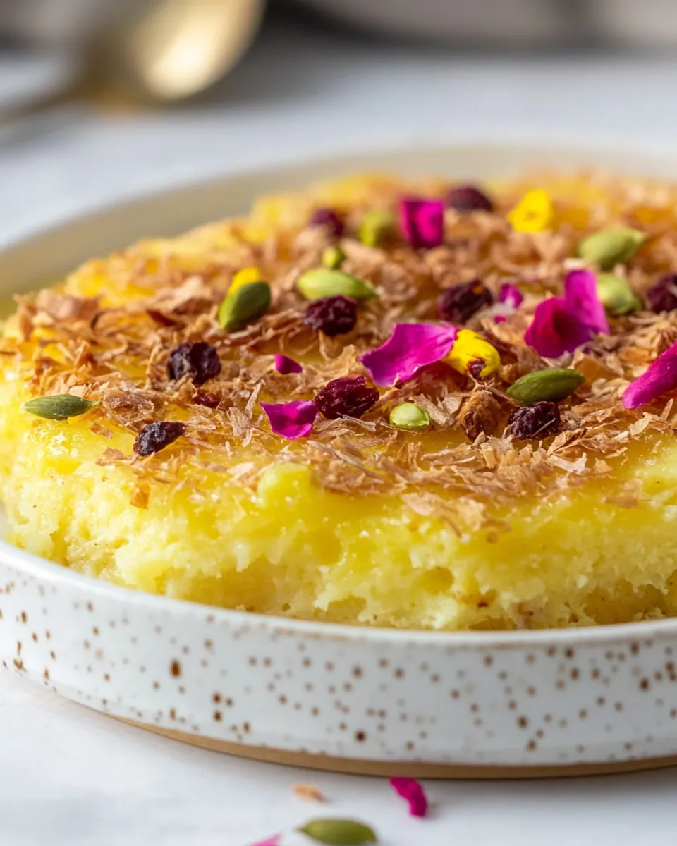 Easy Knafeh food shot