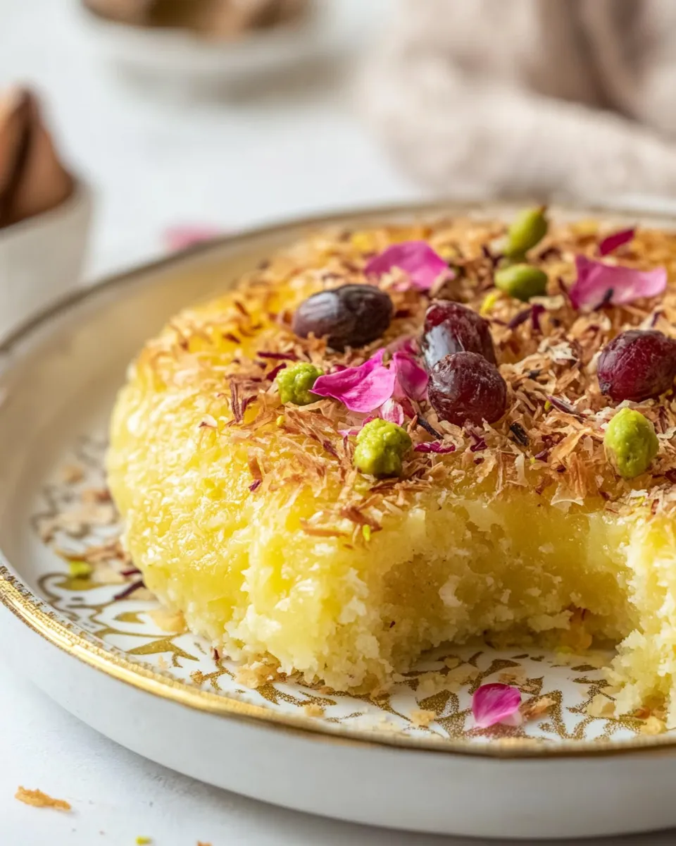 Delicious Knafeh plate image