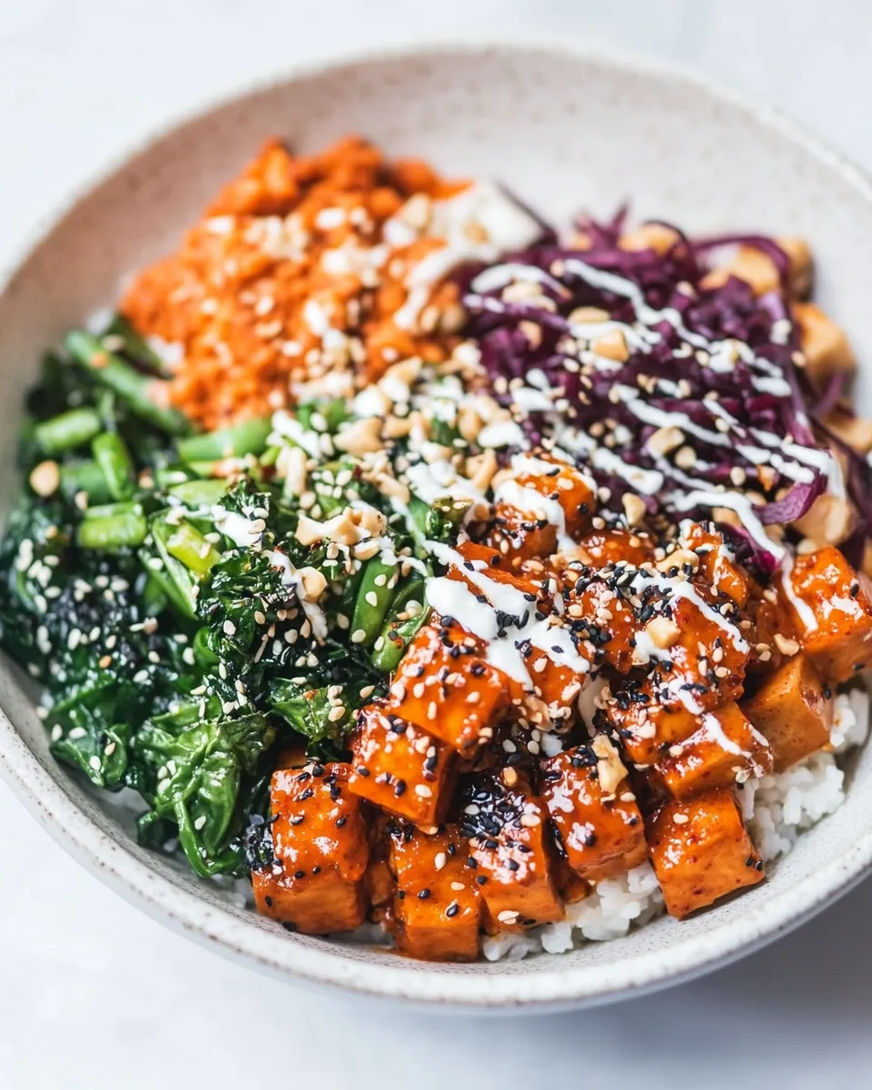 Easy Korean-Inspired Vegan Buddha Bowl recipe photo