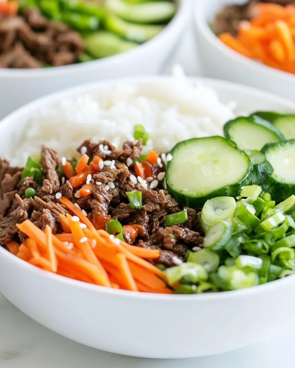 Tasty Korean Beef Bowls dish photo