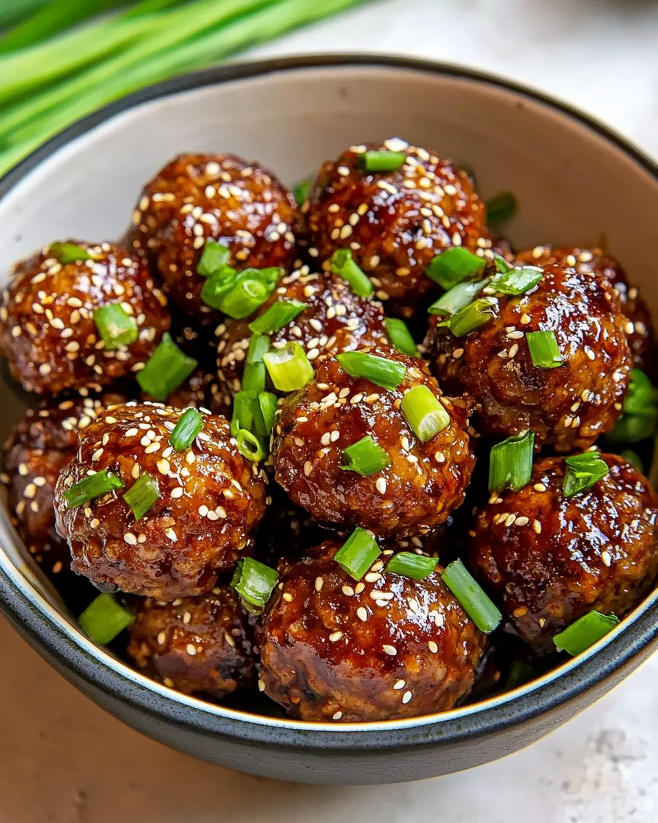 Homemade Korean Meatballs photo