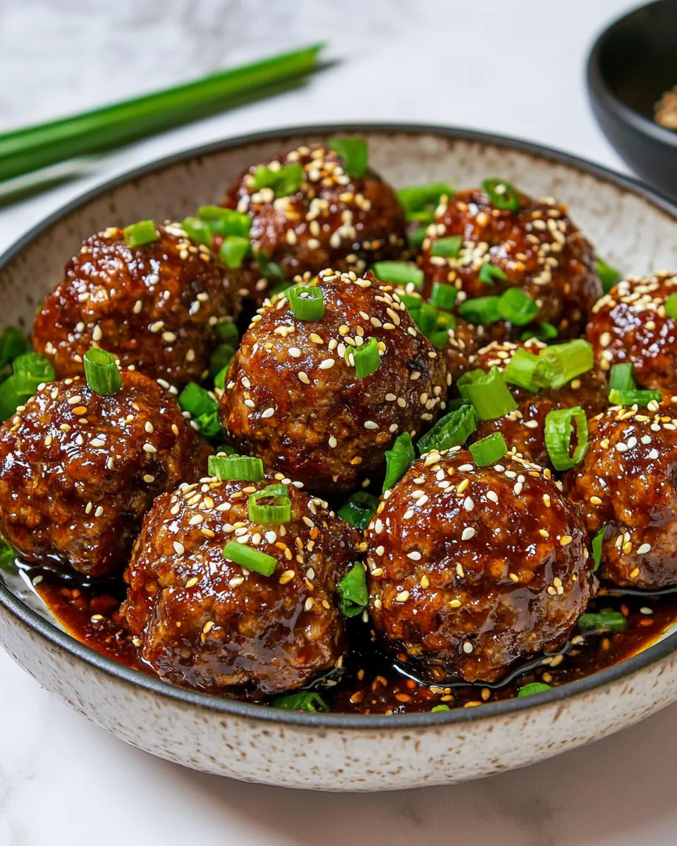 Delicious Korean Meatballs image