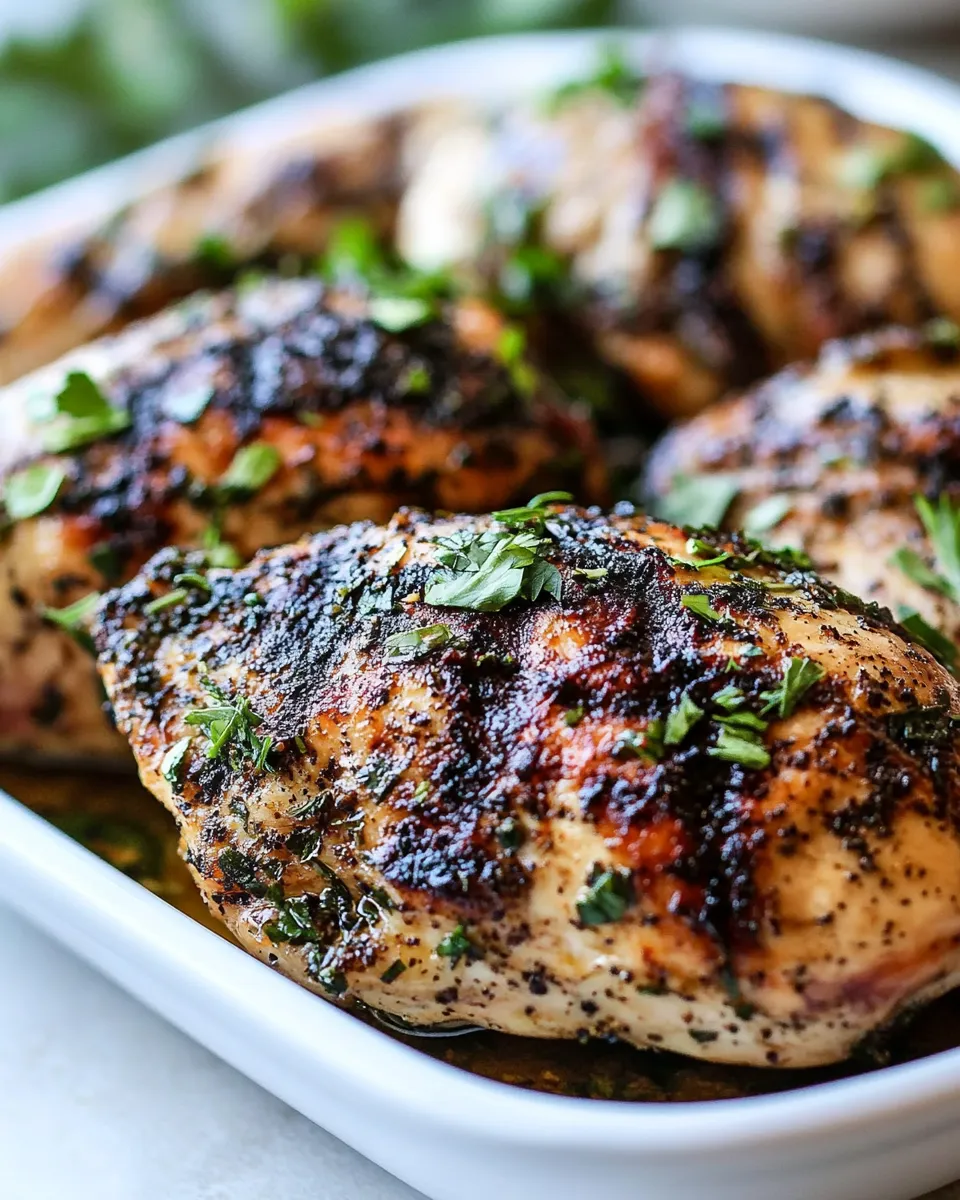 Savory Last Minute Chicken Recipe shot