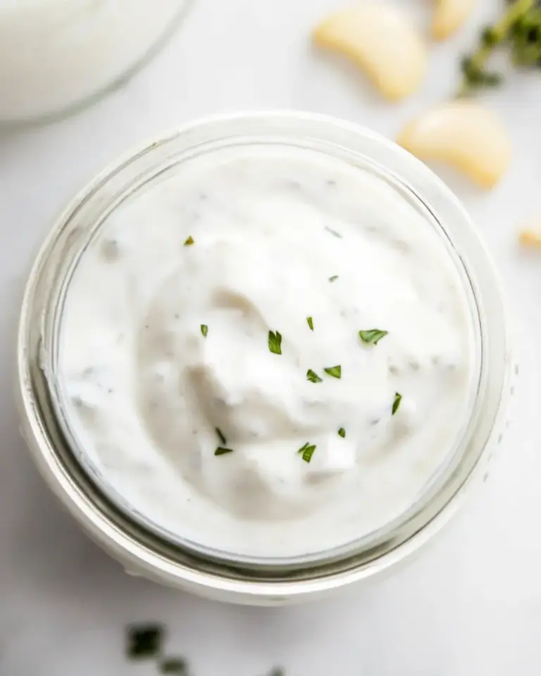 Homemade Lebanese Garlic Yogurt Sauce Recipe (Labanieh) photo