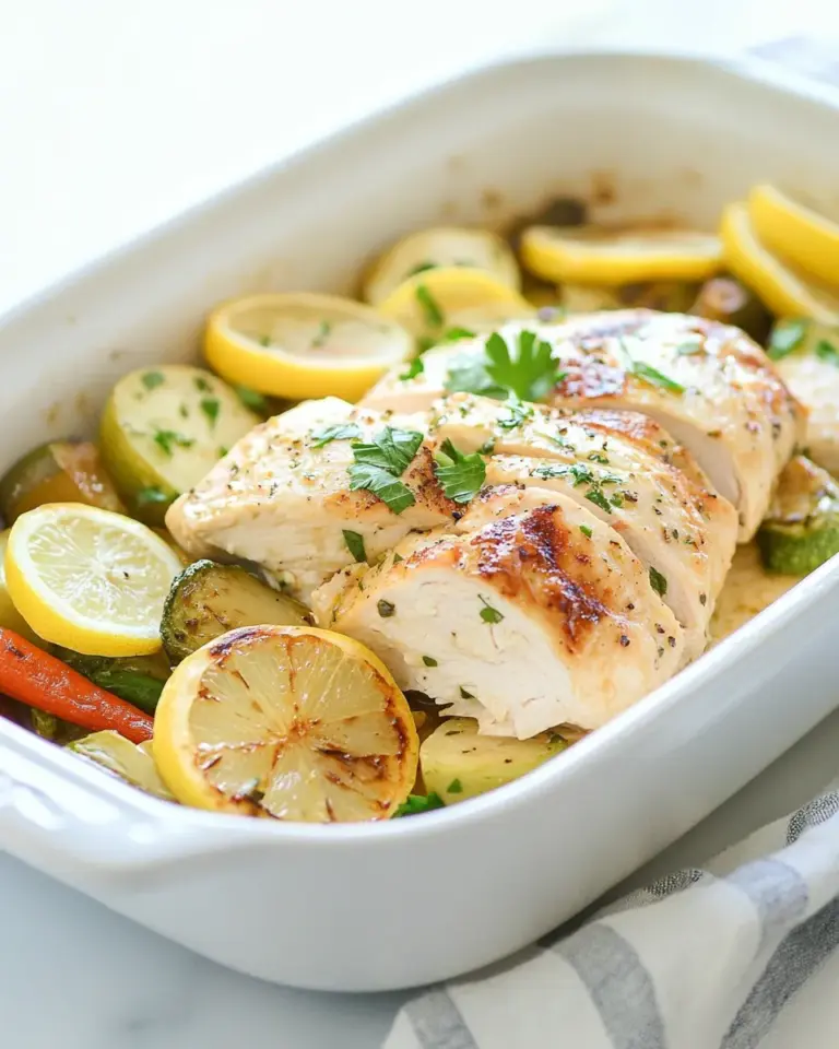 Homemade Lemon Chicken with Veggies photo