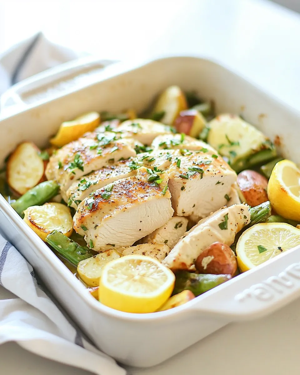 Easy Lemon Chicken with Veggies recipe photo