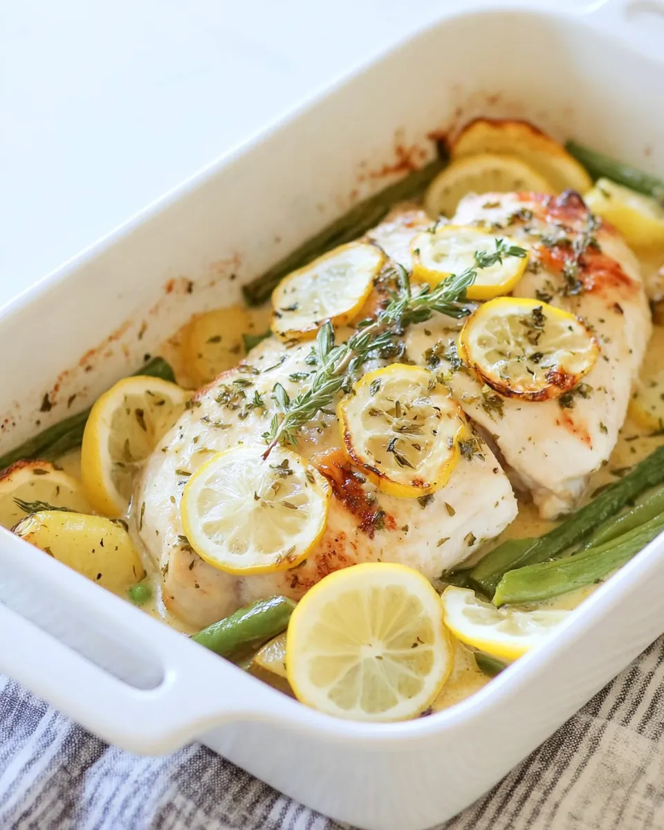 Delicious Lemon Chicken with Veggies shot