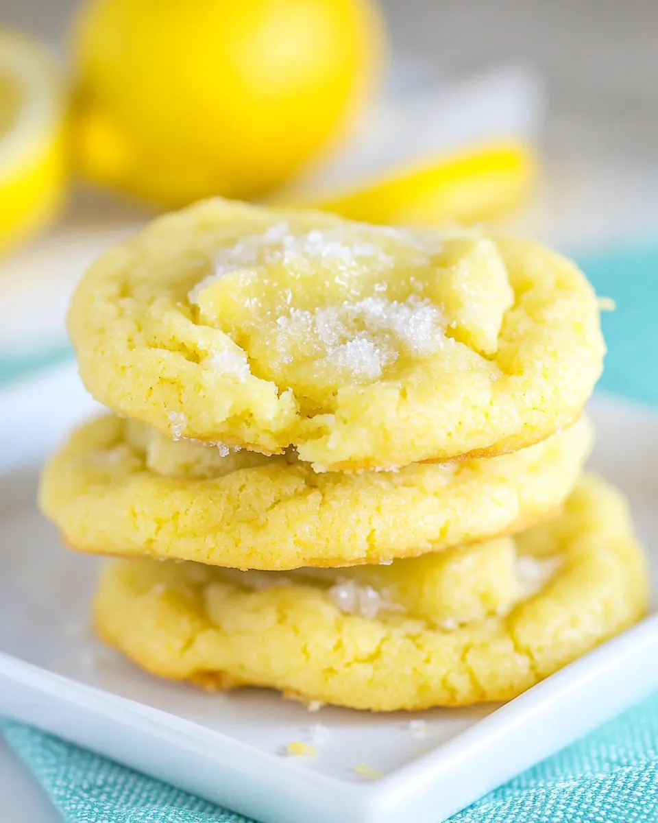 Homemade Lemon Cookie Recipe photo