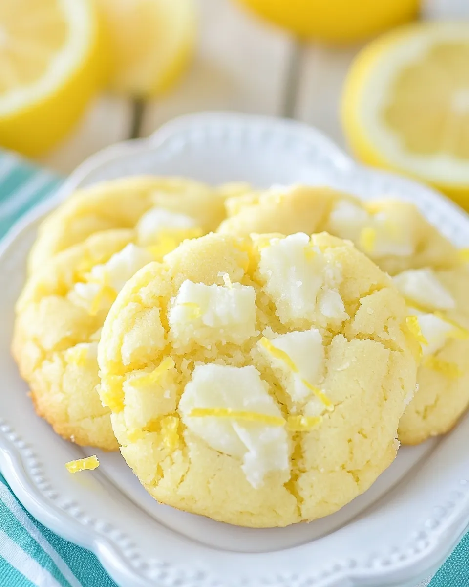 Classic Lemon Cookie Recipe image