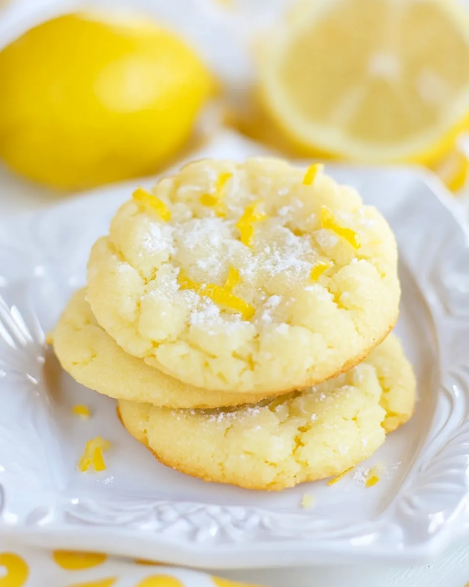 Delicious Lemon Cookie Recipe recipe photo