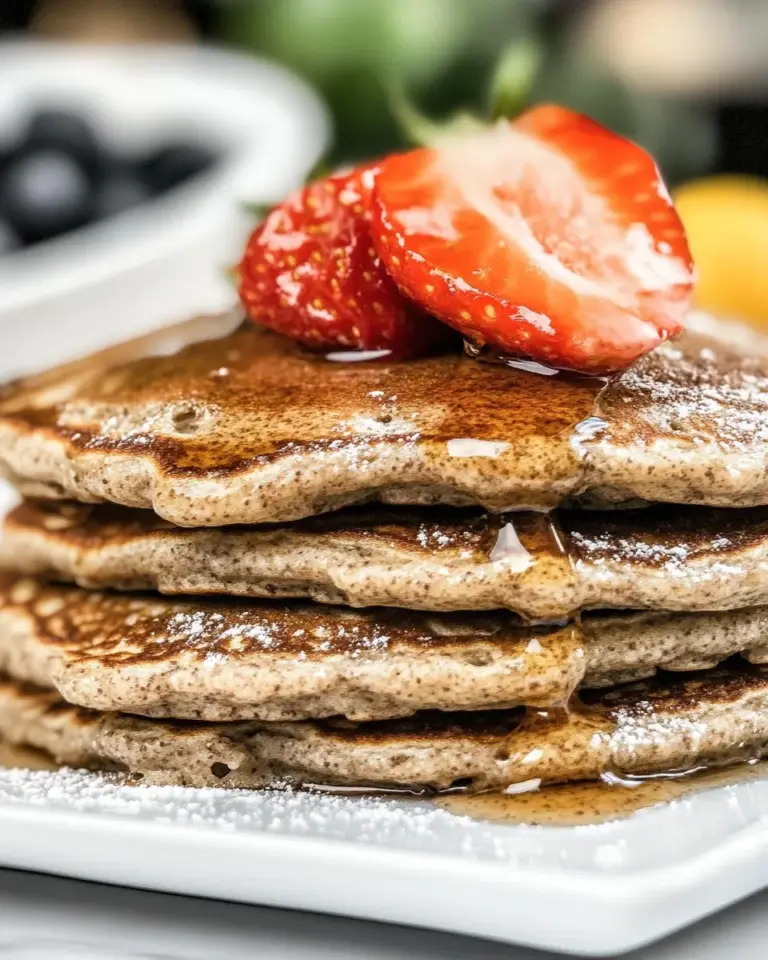 Homemade Light and Fluffy Buckwheat Pancakes photo