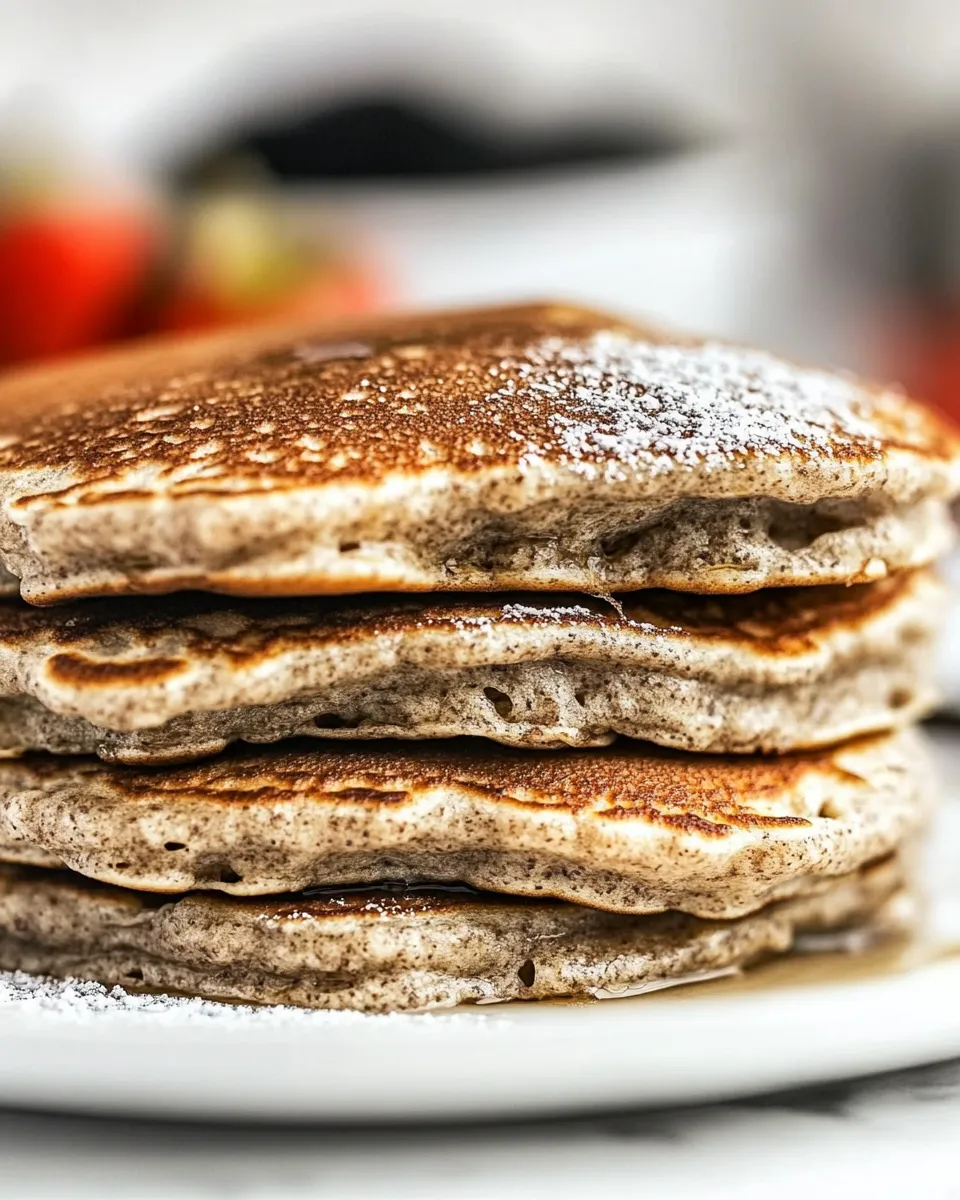 Delicious Light and Fluffy Buckwheat Pancakes image