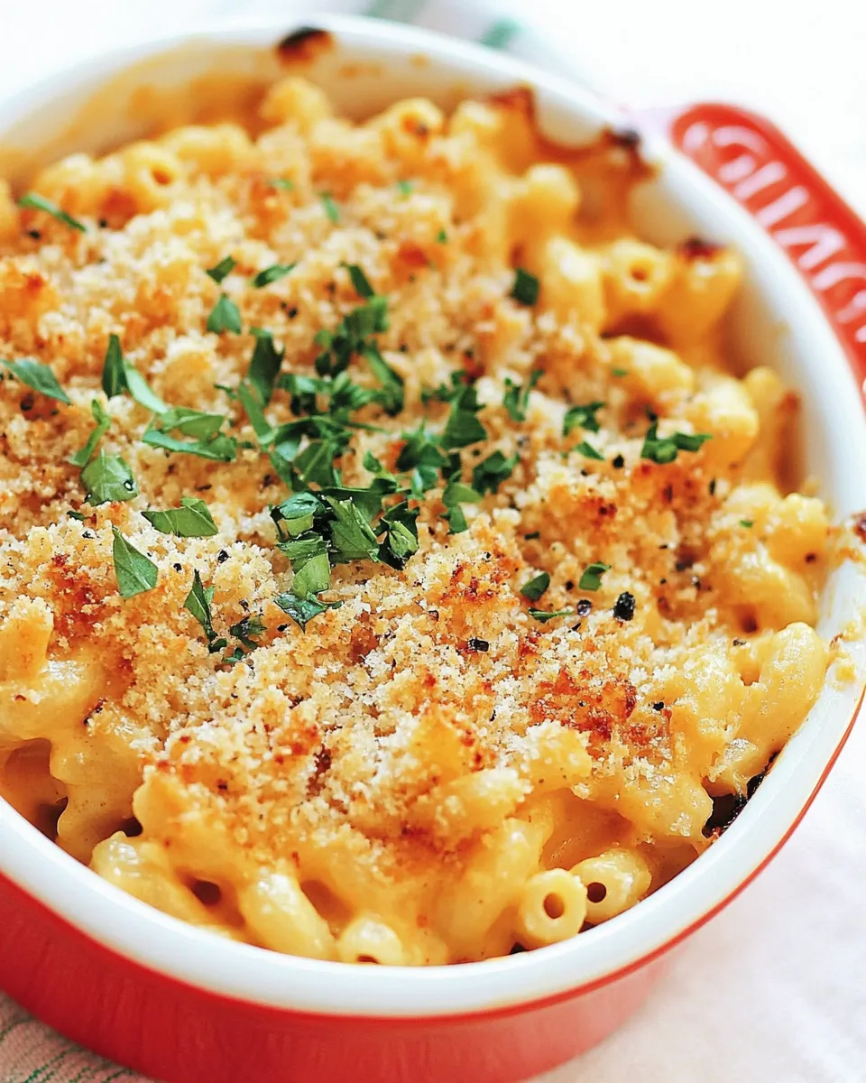 Classic Lightened-Up Mac and Cheese with Cauliflower image