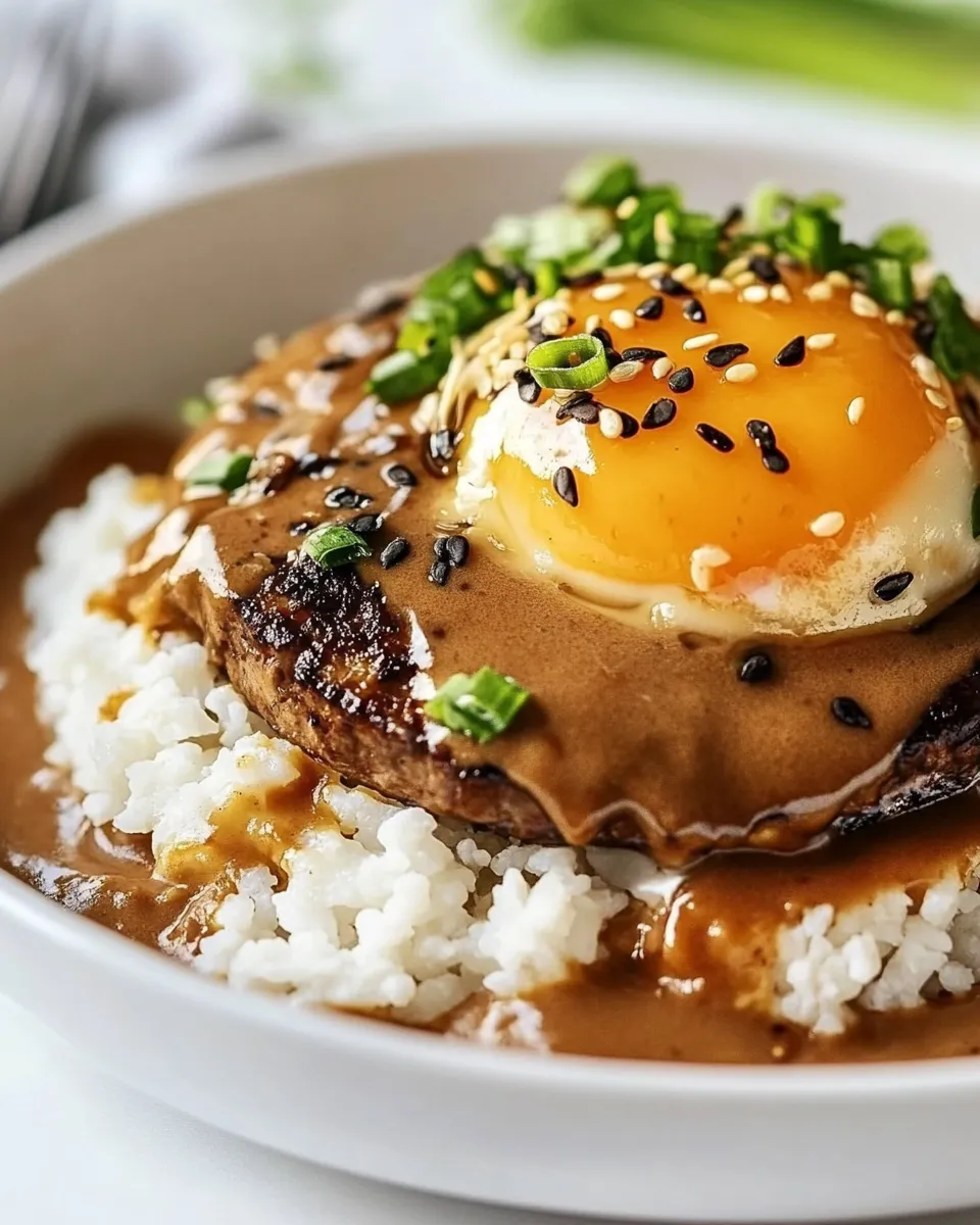 Easy Loco Moco (Hawaii Favorite) food shot