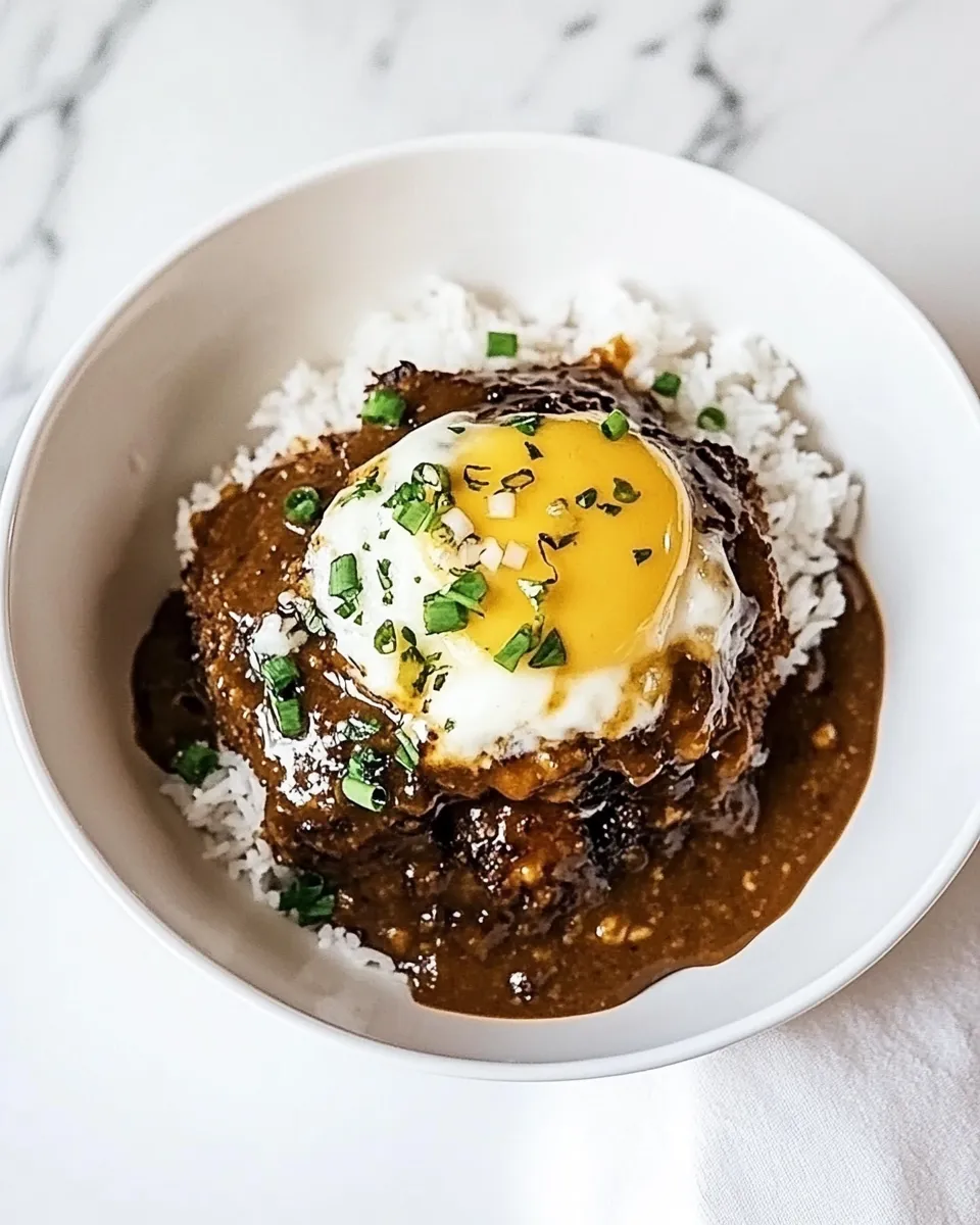 Homemade Loco Moco Recipe photo