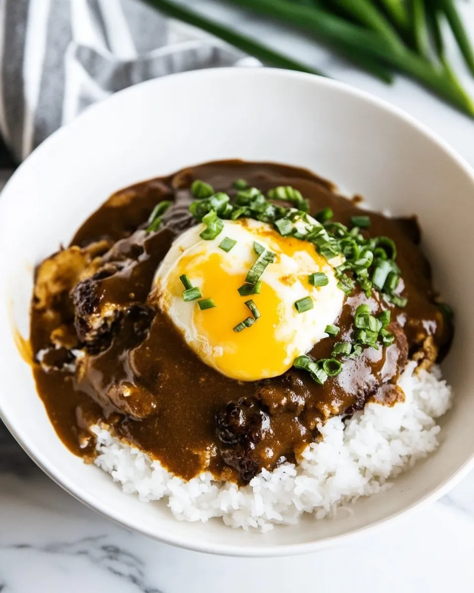Easy Loco Moco Recipe shot