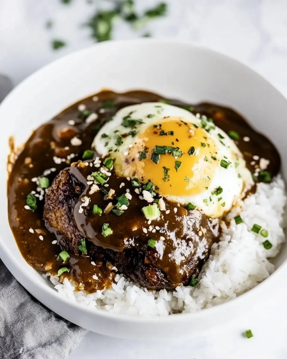 Delicious Loco Moco Recipe dish photo