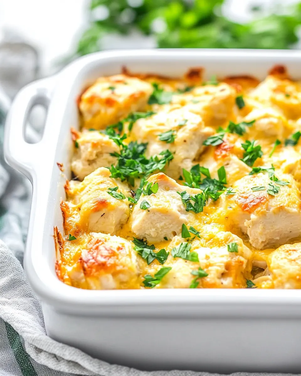 Easy Low-Carb Million Dollar Chicken Casserole image