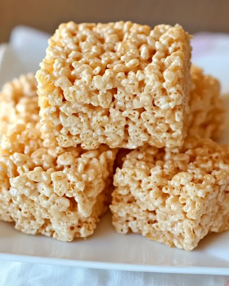 Homemade Low Fat Rice Krispy Treats photo