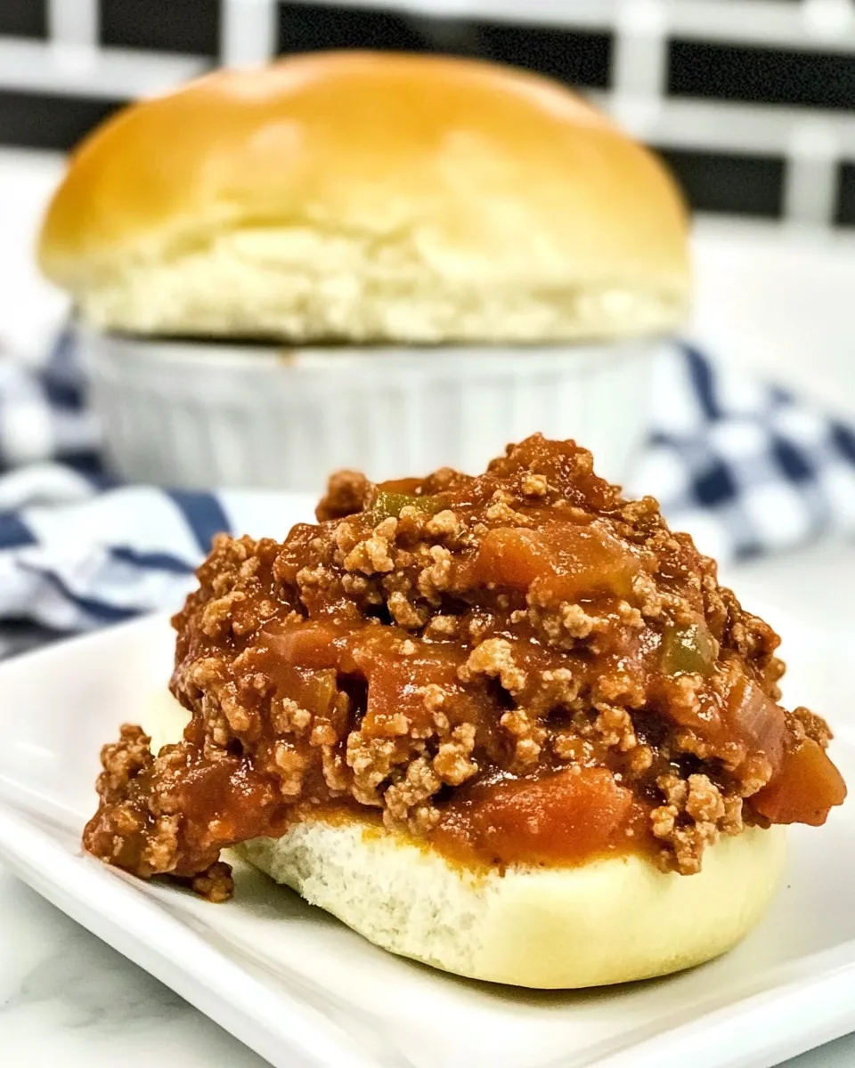 Homemade Lunch Lady Sloppy Joes photo