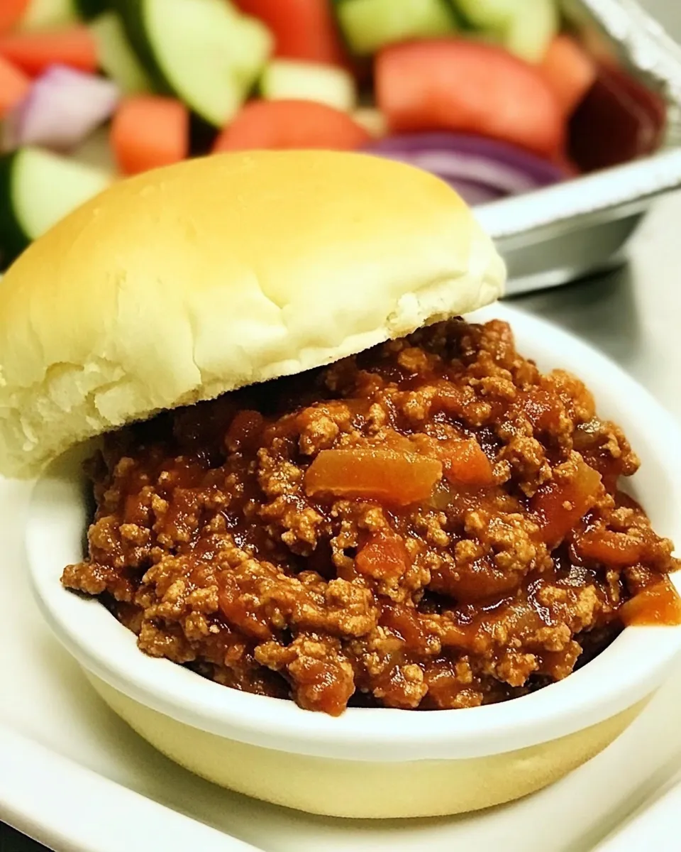 Classic Lunch Lady Sloppy Joes image