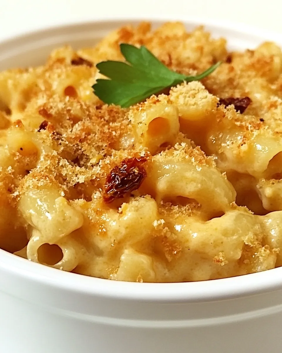 Easy Mac & Cheese with Sun-Dried Tomatoes recipe photo