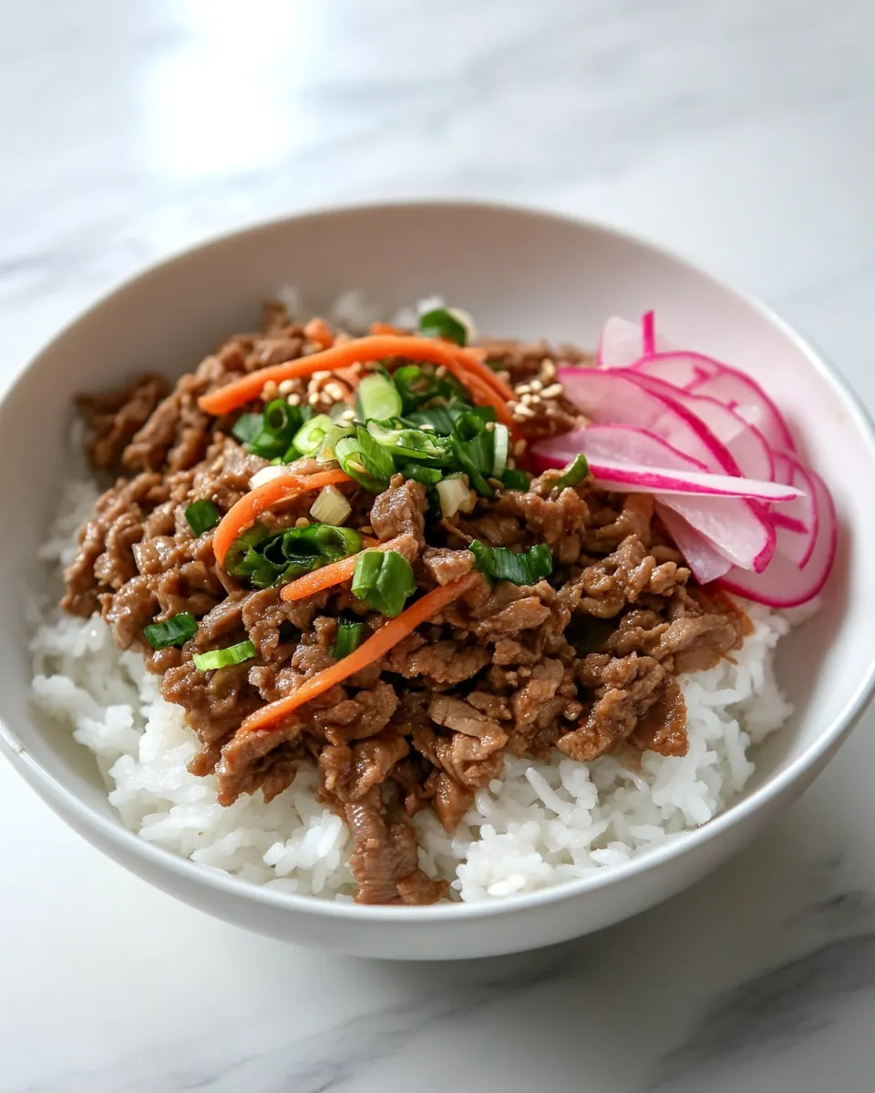 Easy Macro Friendly Korean Beef photo