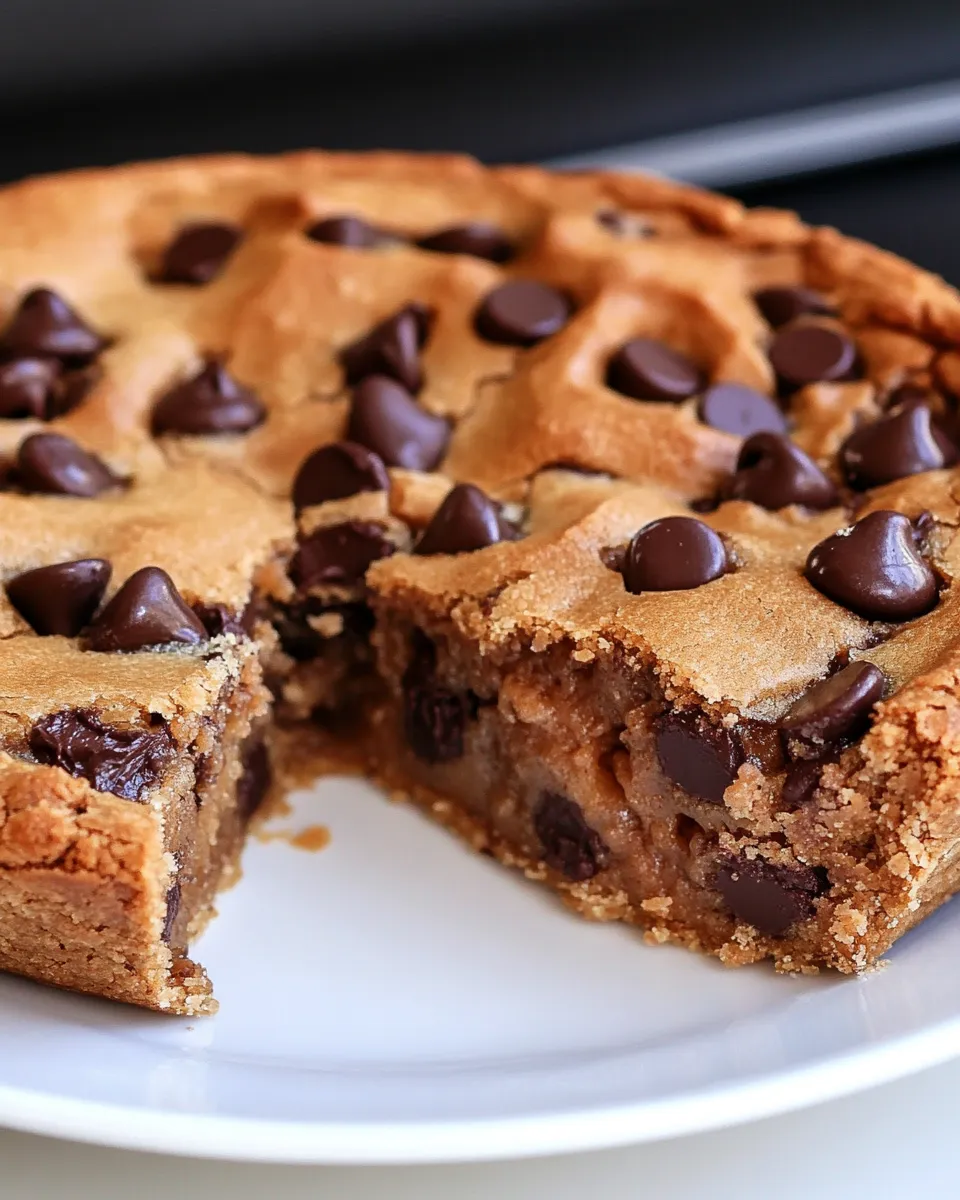 Classic Makeout Chocolate Chip Cookie Pie image