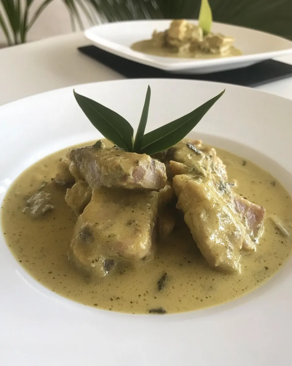 Delicious Maldivian Tuna Curry (Kandu Kukulhu) shot