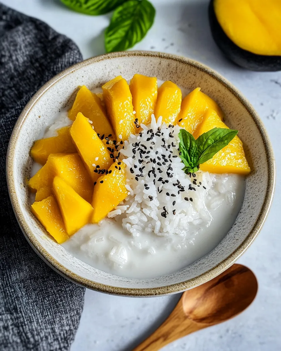 Classic Mango Sticky Rice image