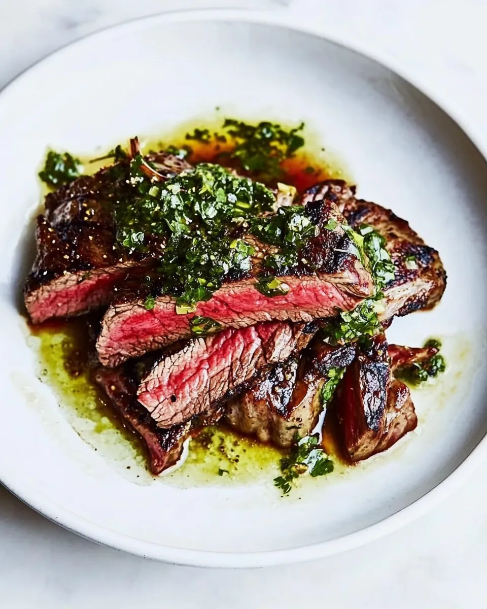 Homemade Marinated Skirt Steak photo