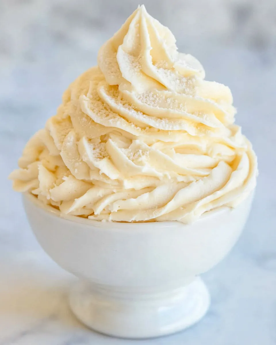 Homemade Marshmallow Buttercream Frosting photo