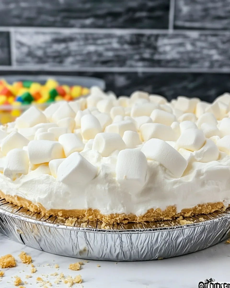 Delicious Marshmallow Pie shot